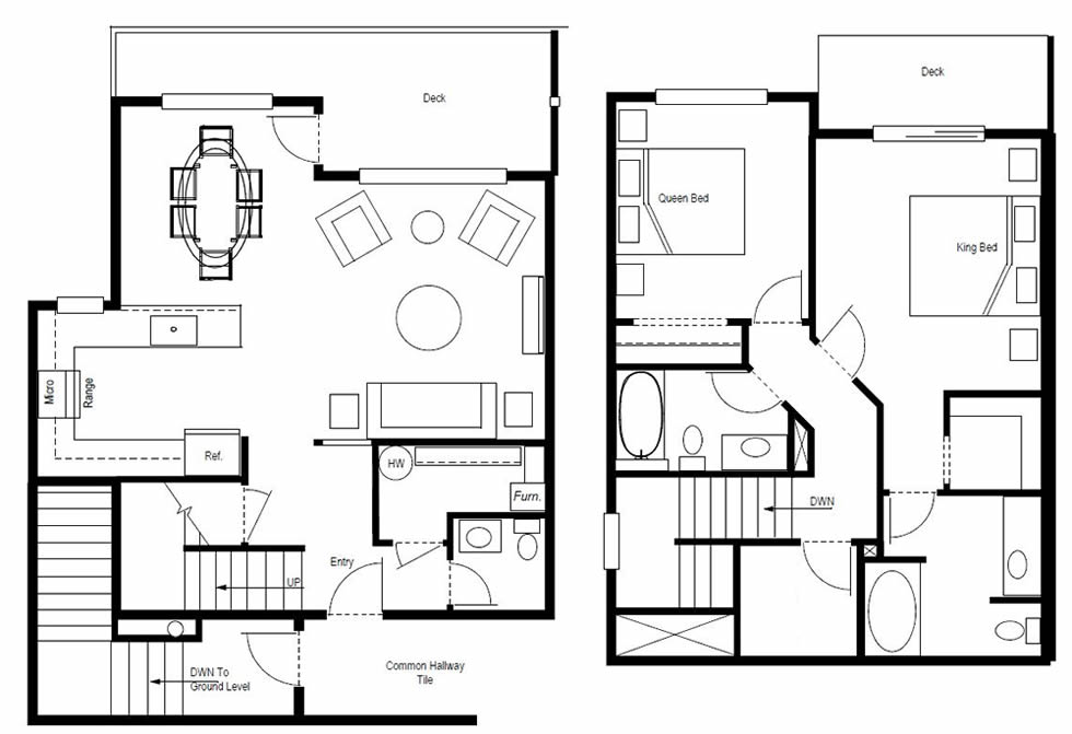 Townhomes at Obertal Inn Floorplan